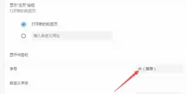 谷歌浏览器怎么修改浏览器字号大小-谷歌浏览器修改浏览器字号大小的方法