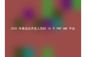 2025 年最适合开发人员的 10 个 PHP CMS 平台