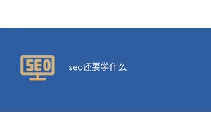 seo还要学什么