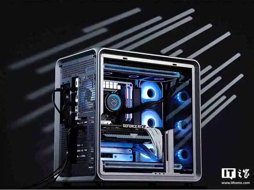 乔思伯旗下乔家一物 BO400 机箱首销:铝合金框架,可互换面板设计,1499 元