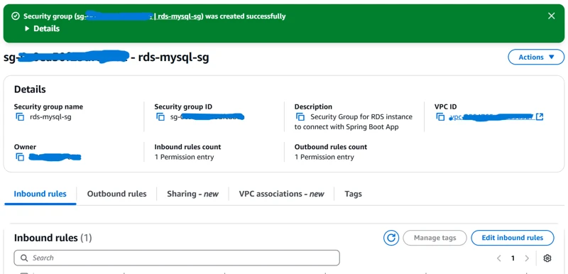 将 AWS RDS 连接到 Spring Boot