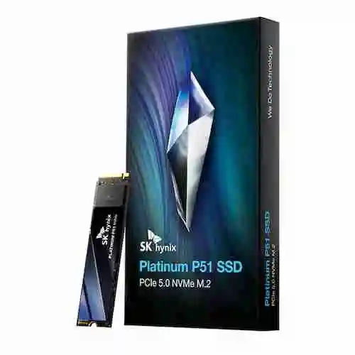 SK 海力士 PCIe 5.0 固态硬盘 P51 海外上架：顺序速度 13.4~14.7 GB/s，随机 2300~2400K