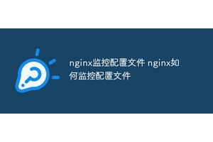 nginx监控配置文件 nginx如何监控配置文件