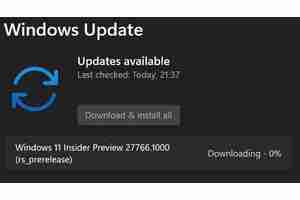 2025 年首更!  Win11 Canary 27766 预览版发布:附完整更新日志