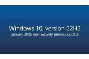Win10 22H2 可选更新KB5050081发布:附预览版19045.5440更新内容汇总