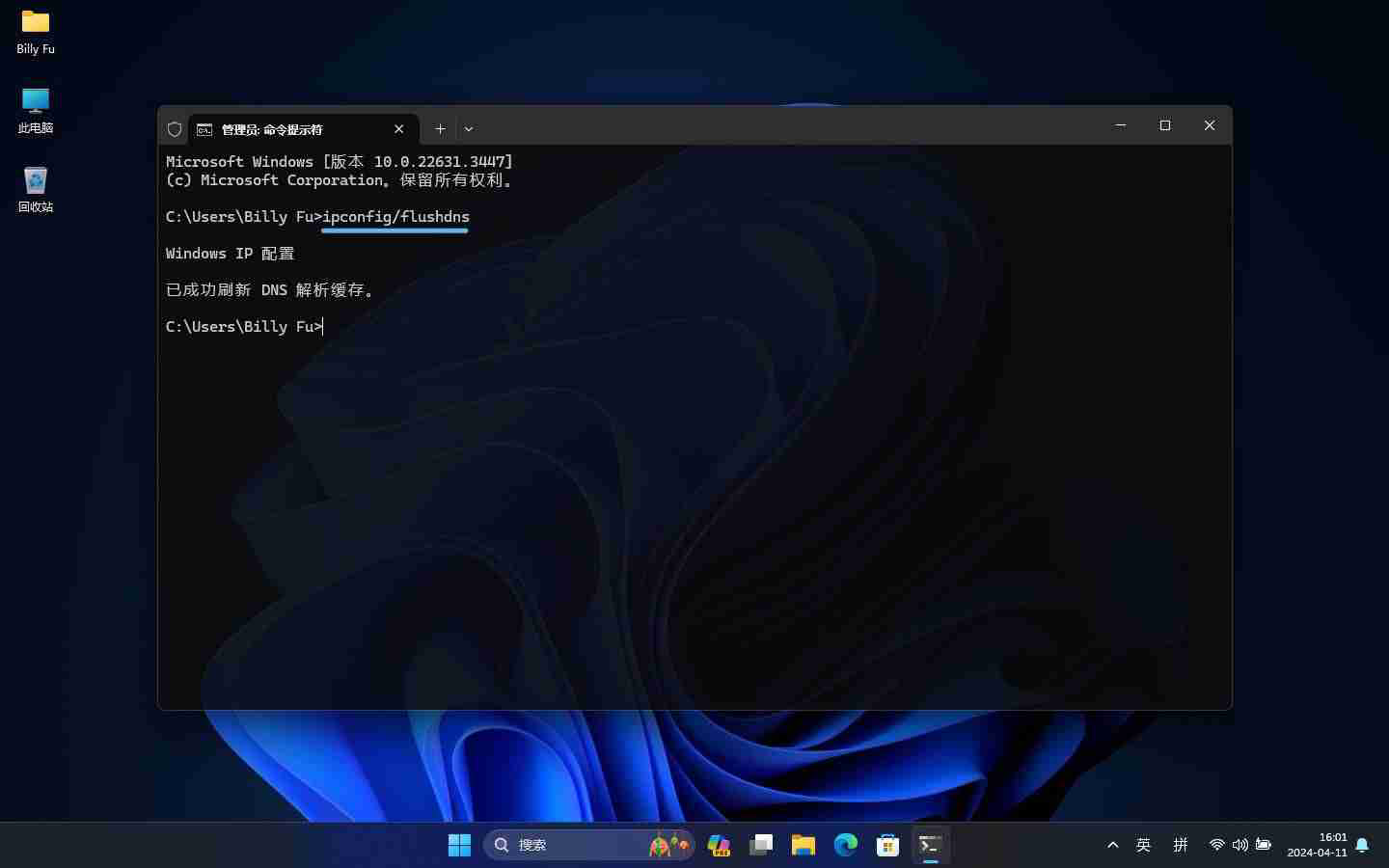 Win11怎么查看和清除DNS缓存? 清除dns缓存命令使用指南