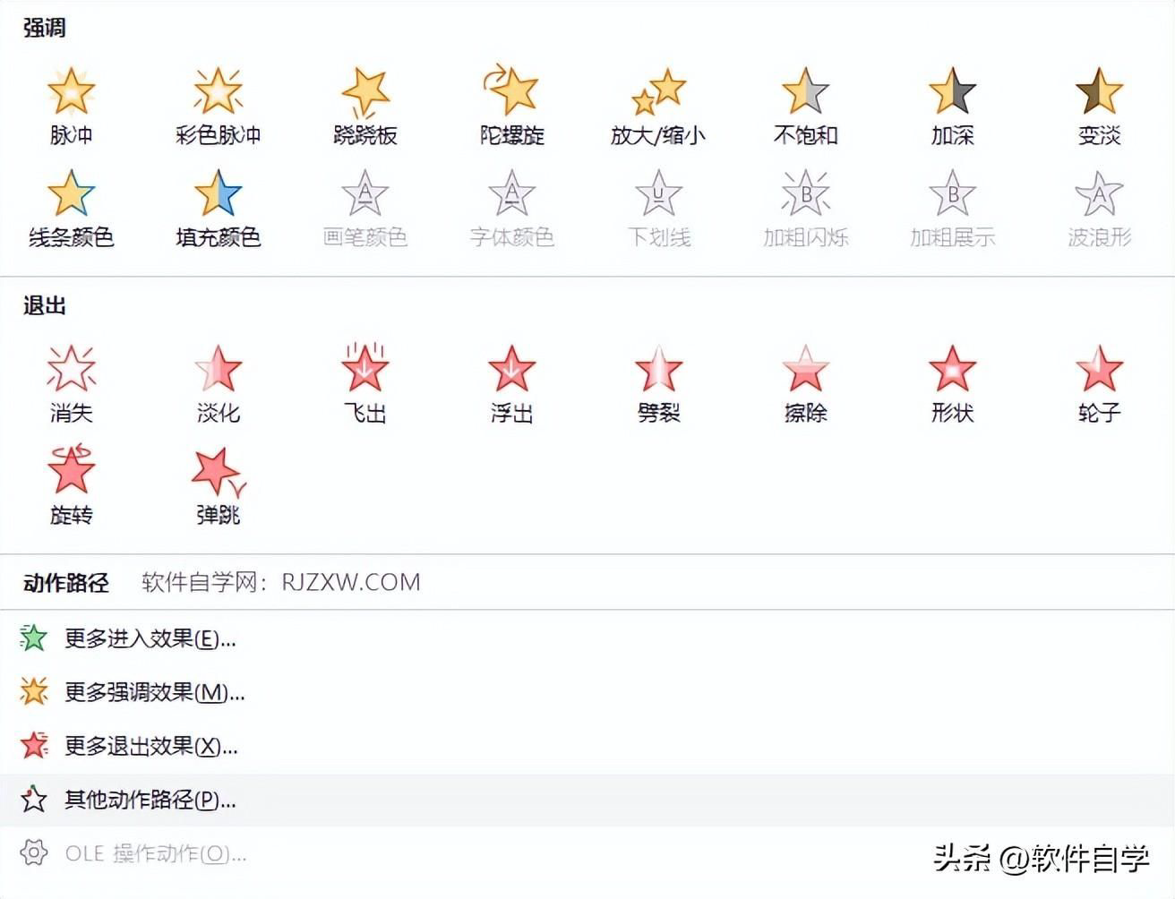ppt怎么做连续的路径动画（路径动画的实现方式和具体步骤）
