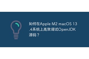 如何在Apple M2 macOS 13.4系统上高效调试OpenJDK源码？