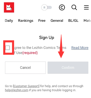 lezhin怎么注册 lezhin注册方法介绍