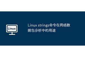 Linux strings命令在网络数据包分析中的用途