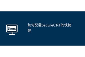如何配置SecureCRT的快捷键
