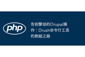 告别繁琐的Drupal操作：Drush命令行工具的救赎之路