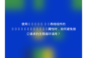 使用Naive UI表格组件的renderExpand属性时，如何避免接口请求的无限循环调用？