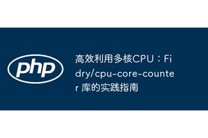 高效利用多核CPU：Fidry/cpu