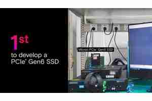 美光与Astera Labs展示首款PCIe 6.0 SSD，速度达27GB/s