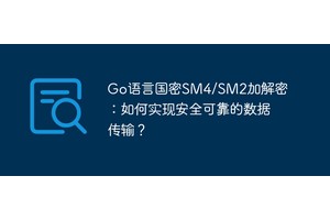 Go语言国密SM4/SM2加解密：如何实现安全可靠的数据传输？