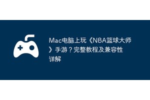 Mac电脑上玩《NBA篮球大师》手游？完整教程及兼容性详解