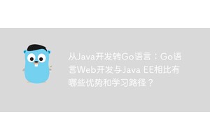 从Java开发转Go语言：Go语言Web开发与Java EE相比有哪些优势和学习路径？
