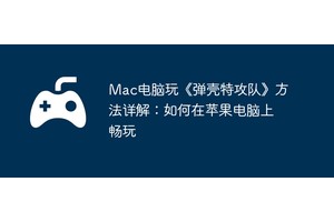 Mac电脑玩《弹壳特攻队》方法详解：如何在苹果电脑上畅玩