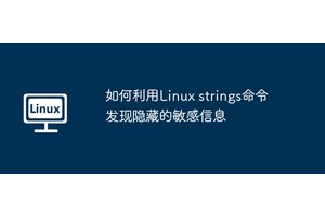 如何利用Linux strings命令发现隐藏的敏感信息