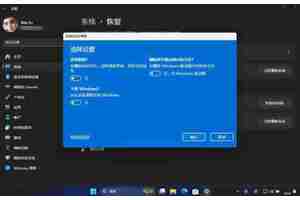 重置win11后如何设置？系统设置步骤详解